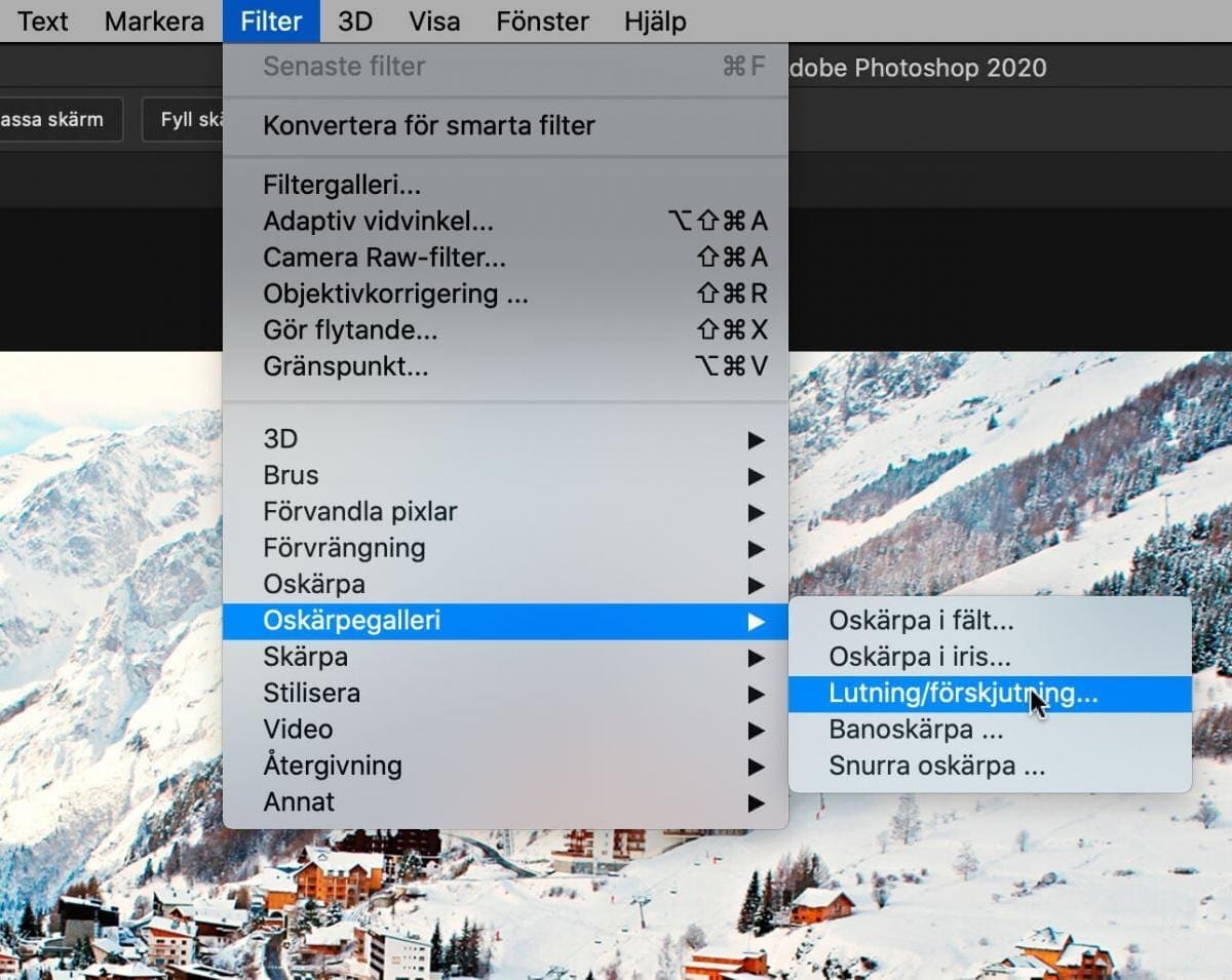 tilt-shift, Tilt-Shift – cool miniatyreffekt i Photoshop