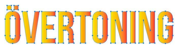 övertoning på text i Illustrator, Övertoning på text i Illustrator – så gör du!
