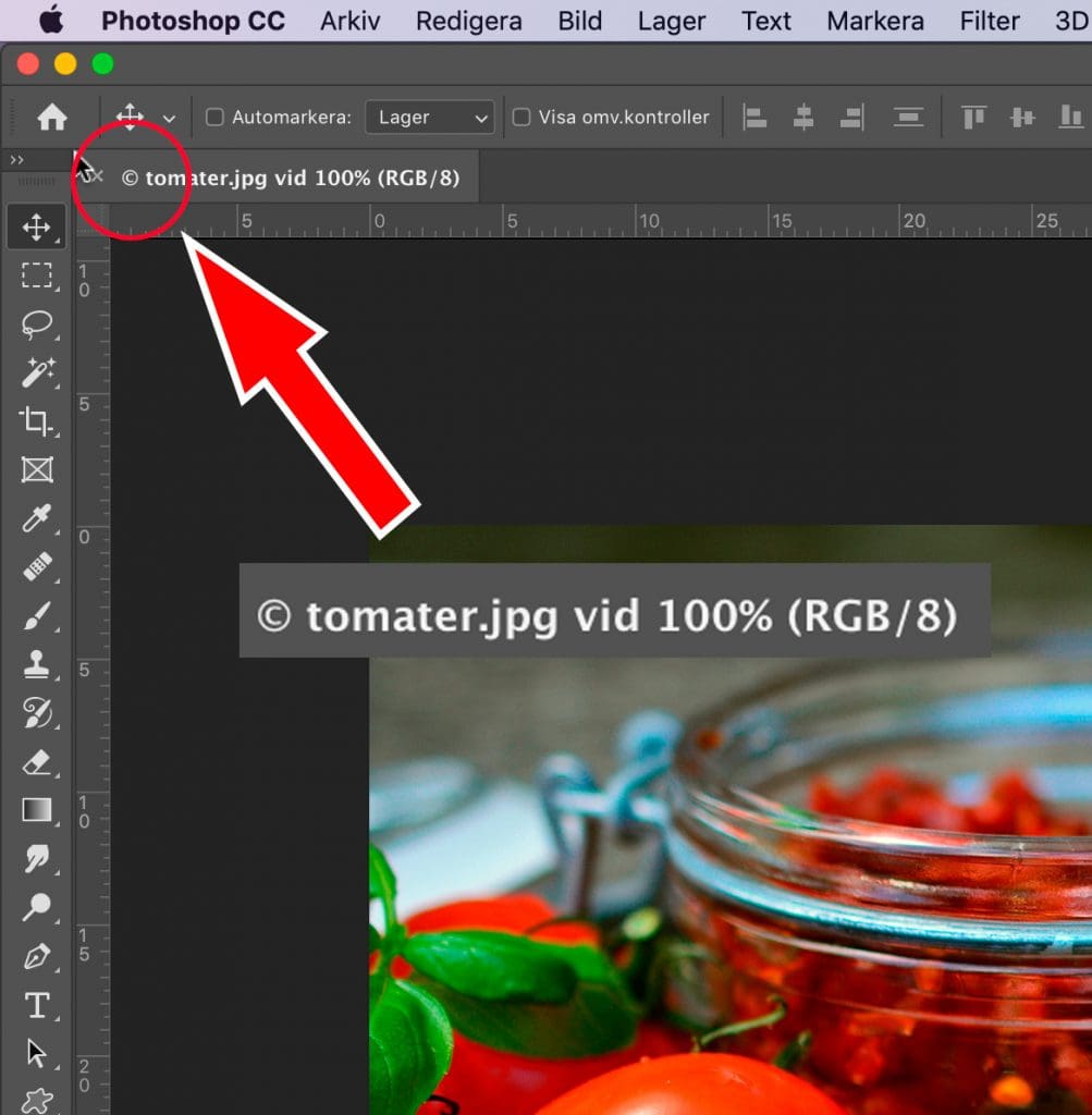 automatiska bildtexter, Automatiska bildtexter i InDesign