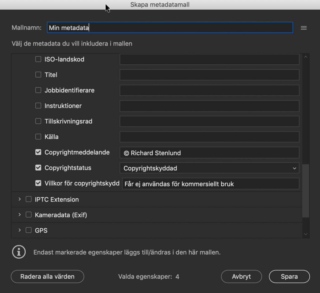 automatiska bildtexter, Automatiska bildtexter i InDesign