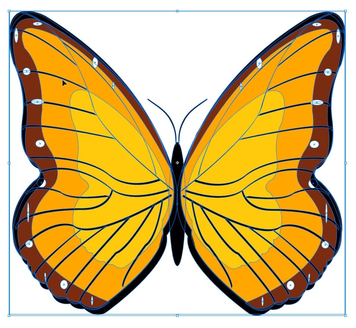 , Bredd-verktyget i Illustrator