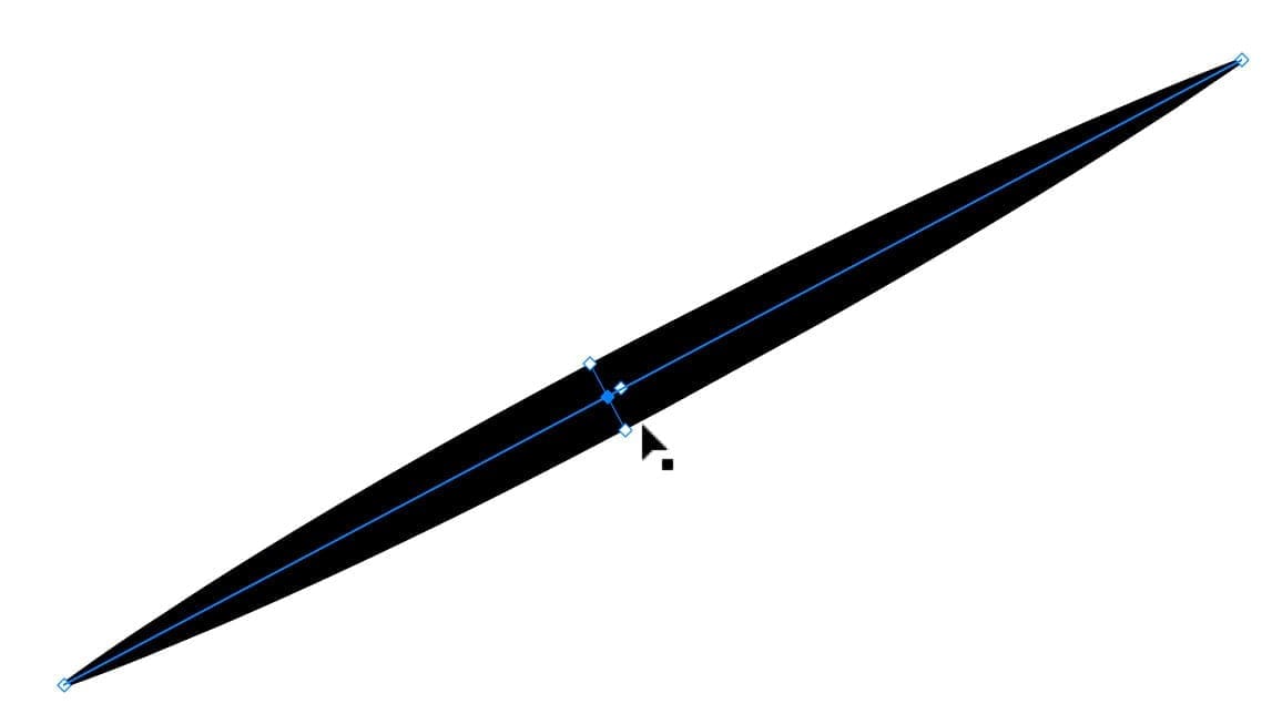 , Bredd-verktyget i Illustrator