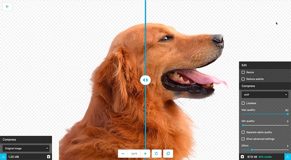 avif och webp, AVIF och WebP – nya filformat för bilder på webben