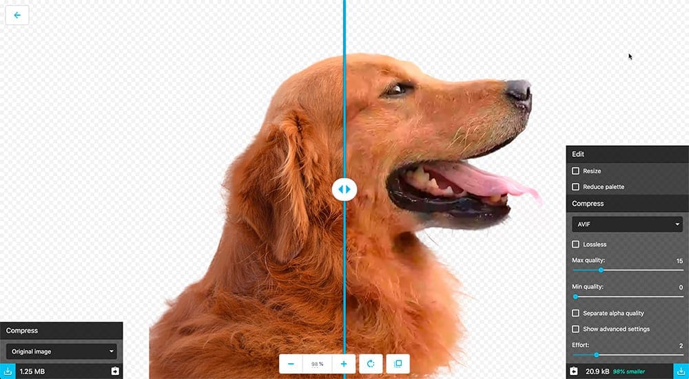 avif och webp, AVIF och WebP – nya filformat för bilder på webben
