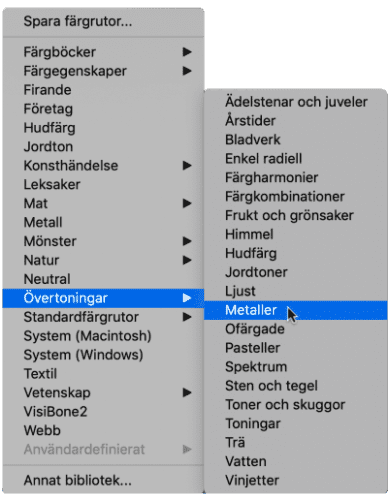 Färgbibliotek