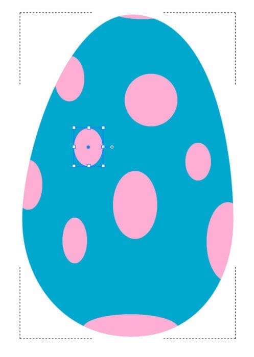 påskägg, Rita påskägg i Illustrator