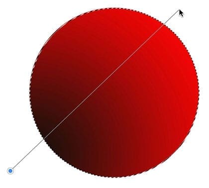 ritar ut övertoning