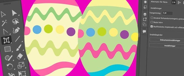 rita påskagg i illustrator