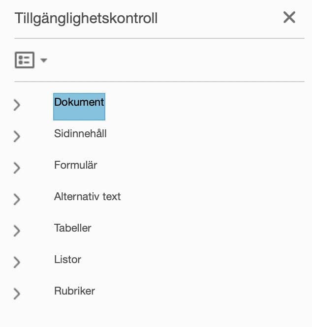 tillgänglighetsanpassa, Tillgänglighetsanpassa länkar i Acrobat Pro DC