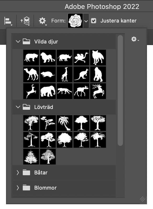kopiera vektorobjekt, Kopiera vektorobjekt från Photoshop till InDesign