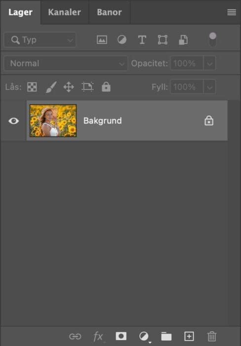 Dra och släppa övertoningar, Dra och släppa övertoningar i Photoshop