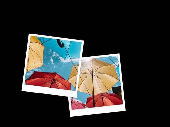 kollage med polaroidbilder, Kollage med Polaroidbilder i Photoshop