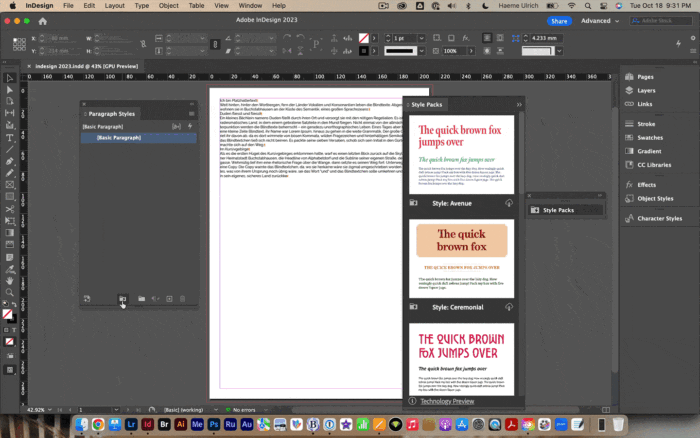 nyheterna i InDesign 2023, InDesign 2023 – nyheterna