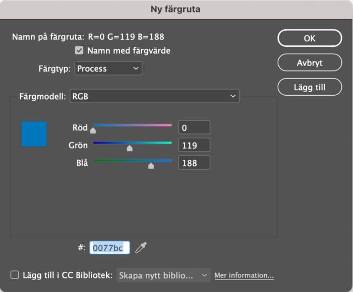 Pantone, Pantone i InDesign 2023?