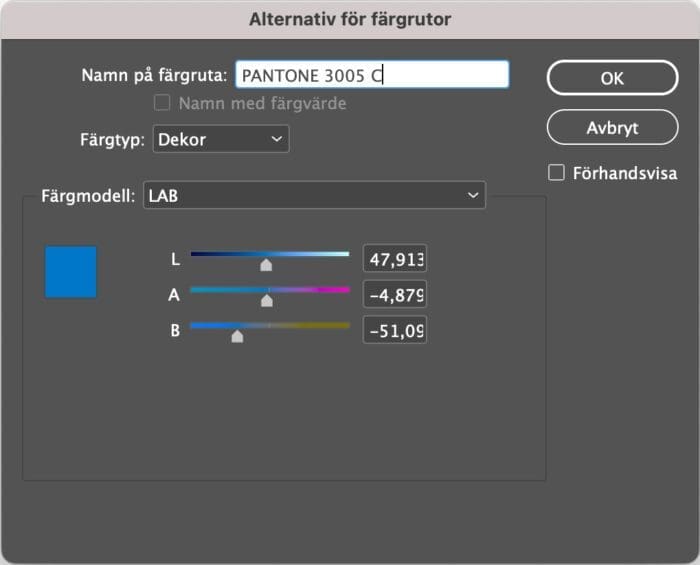 Pantone, Pantone i InDesign 2023?