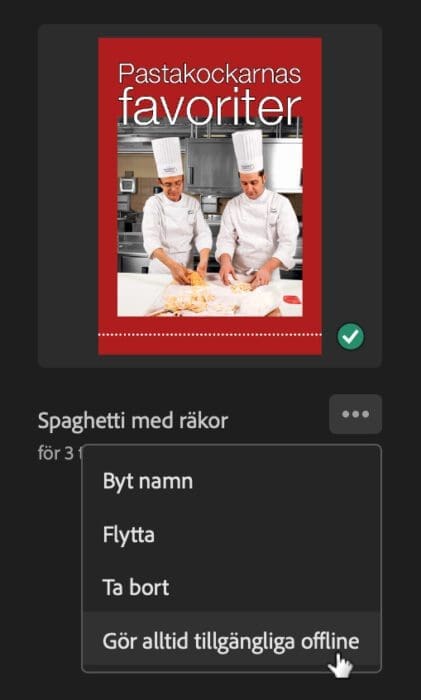 molndokument, Molndokument till InDesign