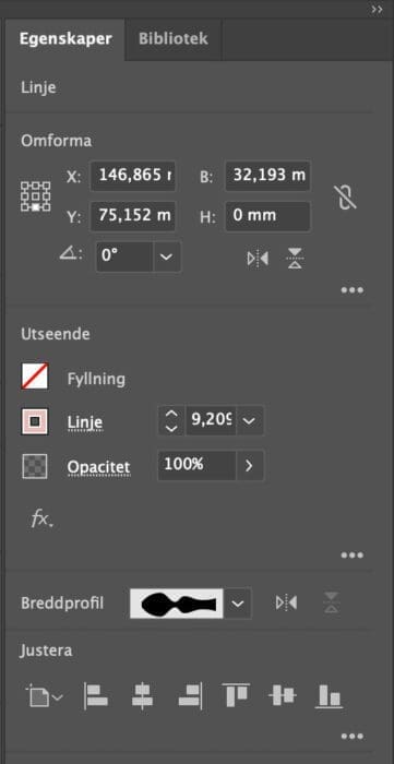 panelen egenskaper