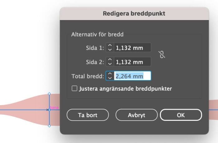 redigera breddpunkt