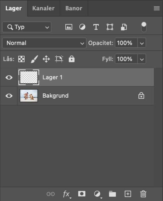 verktyget Rensa, Ta bort objekt med verktyget Rensa i Photoshop