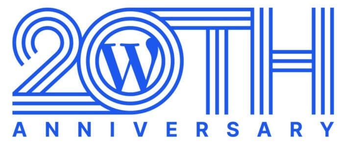 wordpress 20 år