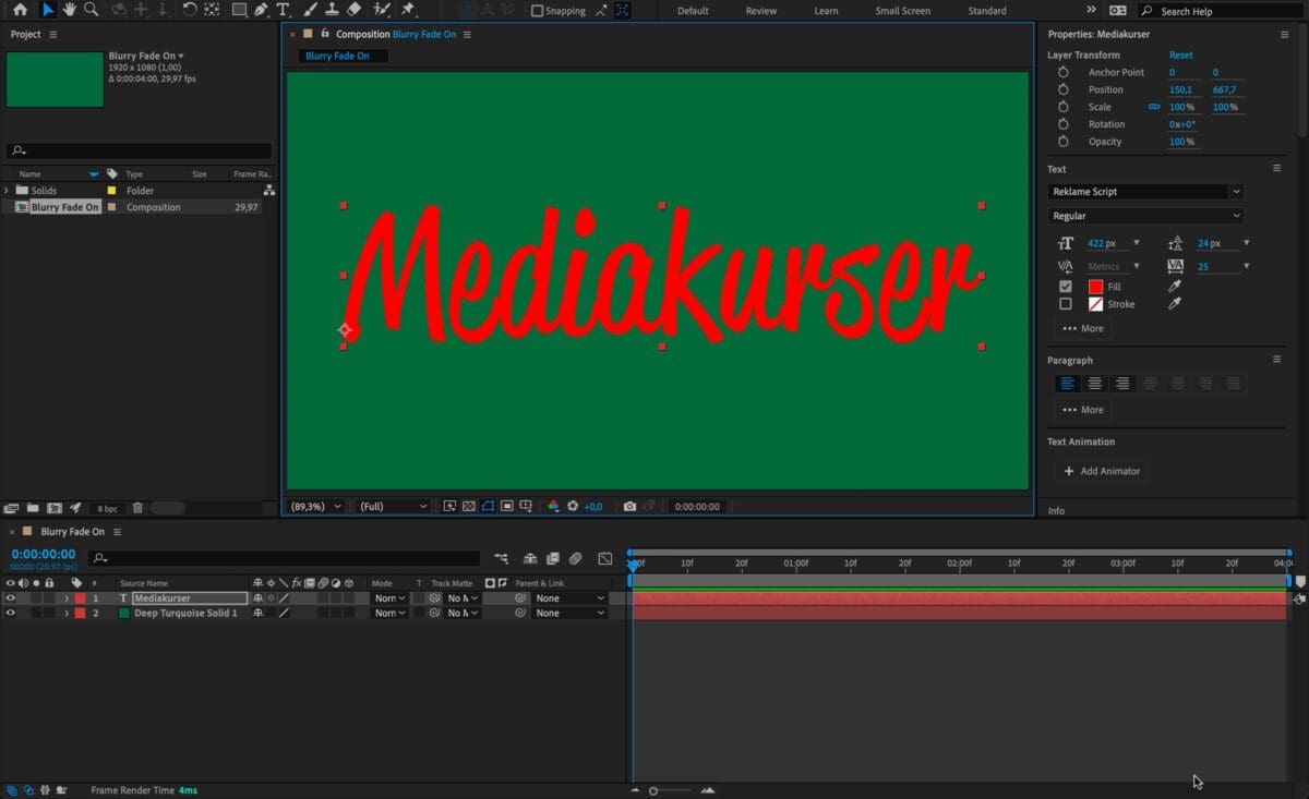 Animera text med vår Text Animation Maker