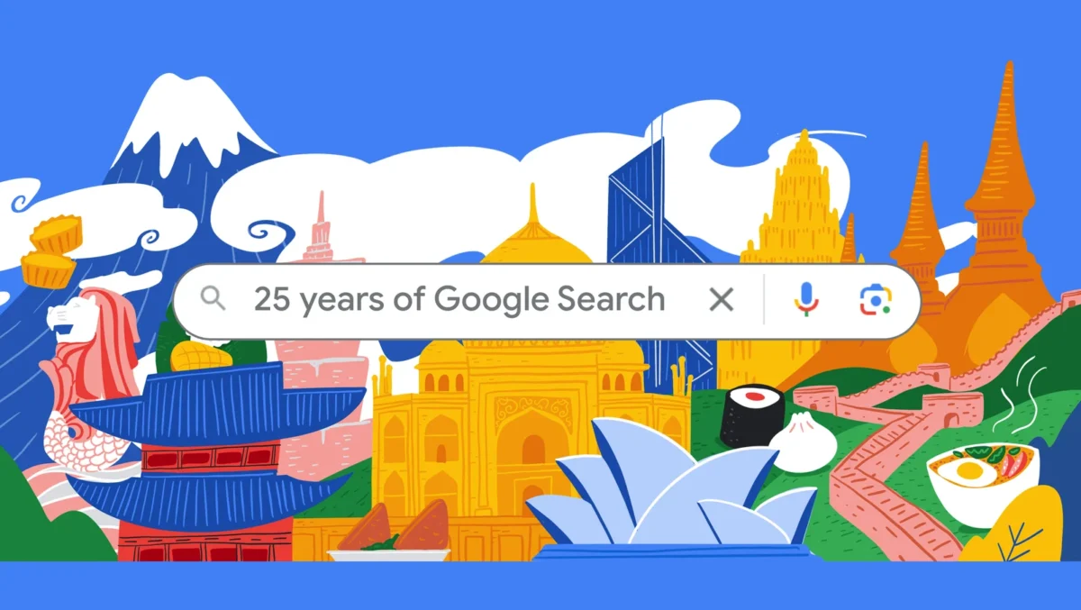 google 25 år