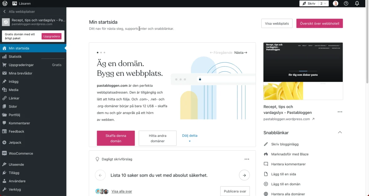 wordpress, WordPress.com eller WordPress.org?