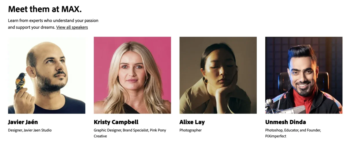 adobe max, Anmäl dig till Adobe Max 14-15 oktober