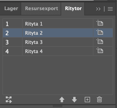 ritytor, Så använder du ritytor i Illustrator