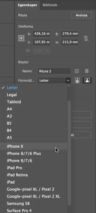 ritytor, Så använder du ritytor i Illustrator