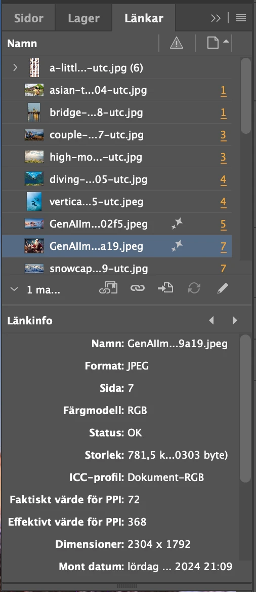 text till bild, Text till bild – AI i InDesign