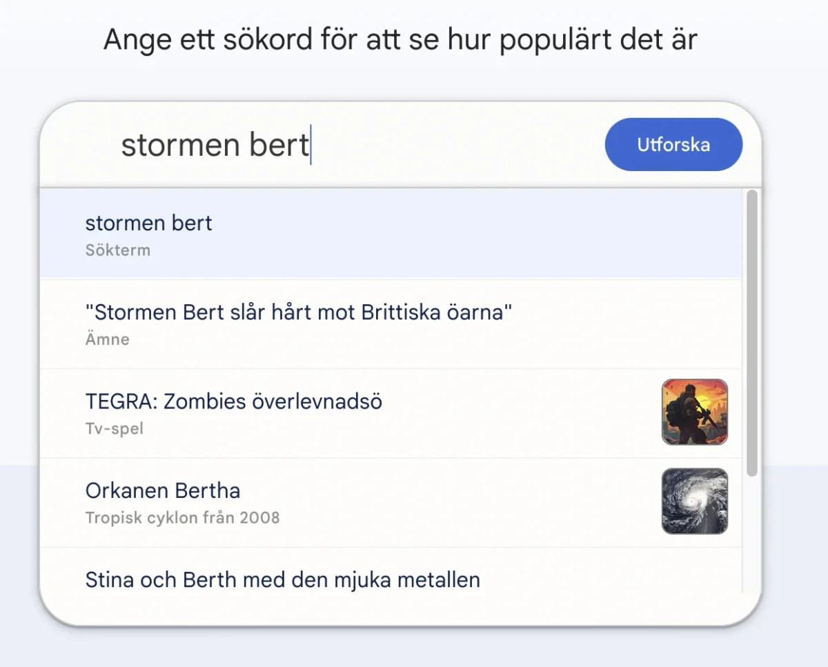 google trender, Google Trends för SEO, nyckelordsforskning och tillväxt