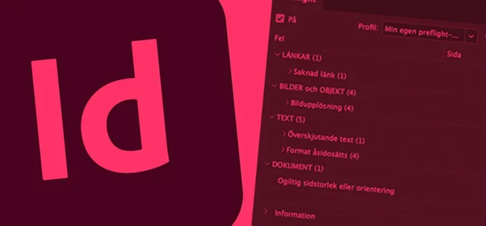 preflight InDesign